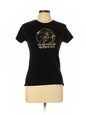 Brand Unspecified Women Black Short Sleeve T Shirt 11