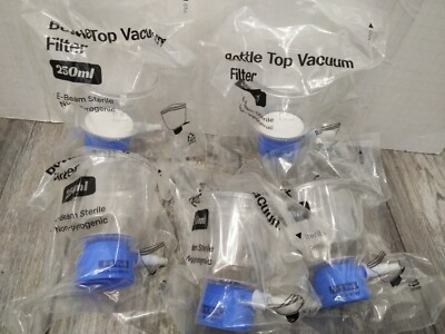 HYUNDAI MICRO Bottle Top Filter PES 0.22um Upper 250mL (5-PK BUNDLE)