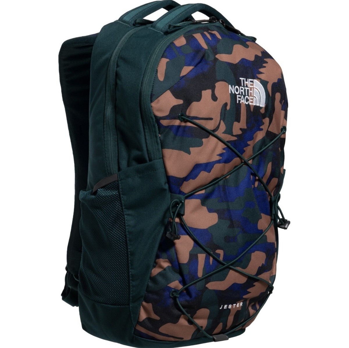 north face backpack blue camo The Women's Recon in Shady Bandana Print & Shady Blue Country Club Prep repellent finish (PFC The North Face Mini Recon