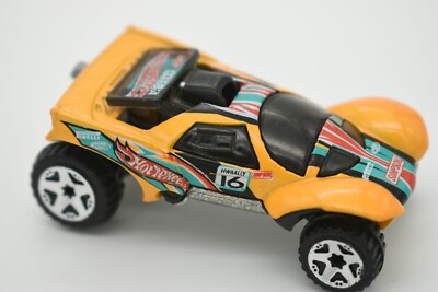 2002 HOT WHEELS Orange Diecast Dakar Car Malaysia