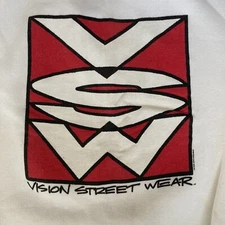Vintage Vision Street Wear Sweatshirt Mens Medium 