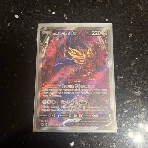 carte pokemon Zamazenta V Gg54/gg70  Zénith Suprême