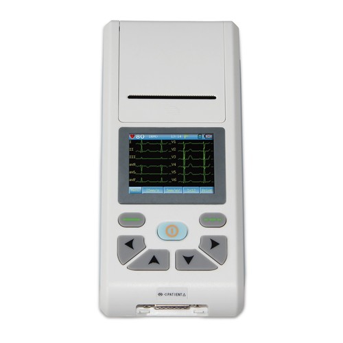 CONTEC Portable Handheld Single Channel 12 Lead ECG machine PC Software - Picture 3 of 14