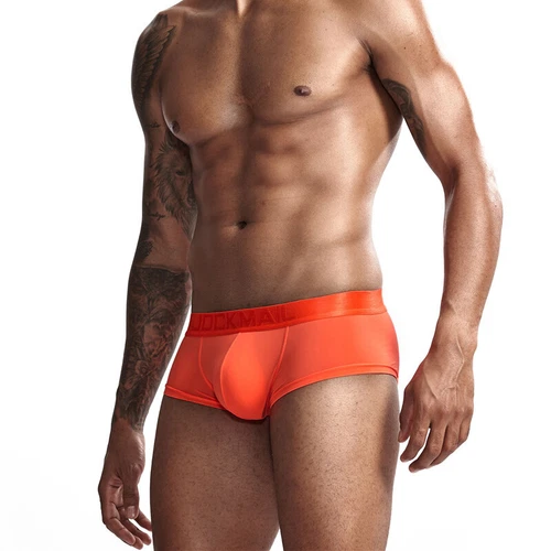 JOCKMAIL Herren Bulge Pouch Translucent Boxer Unterwäsche Shorts Trunks Unterhose - Bild 3 von 17