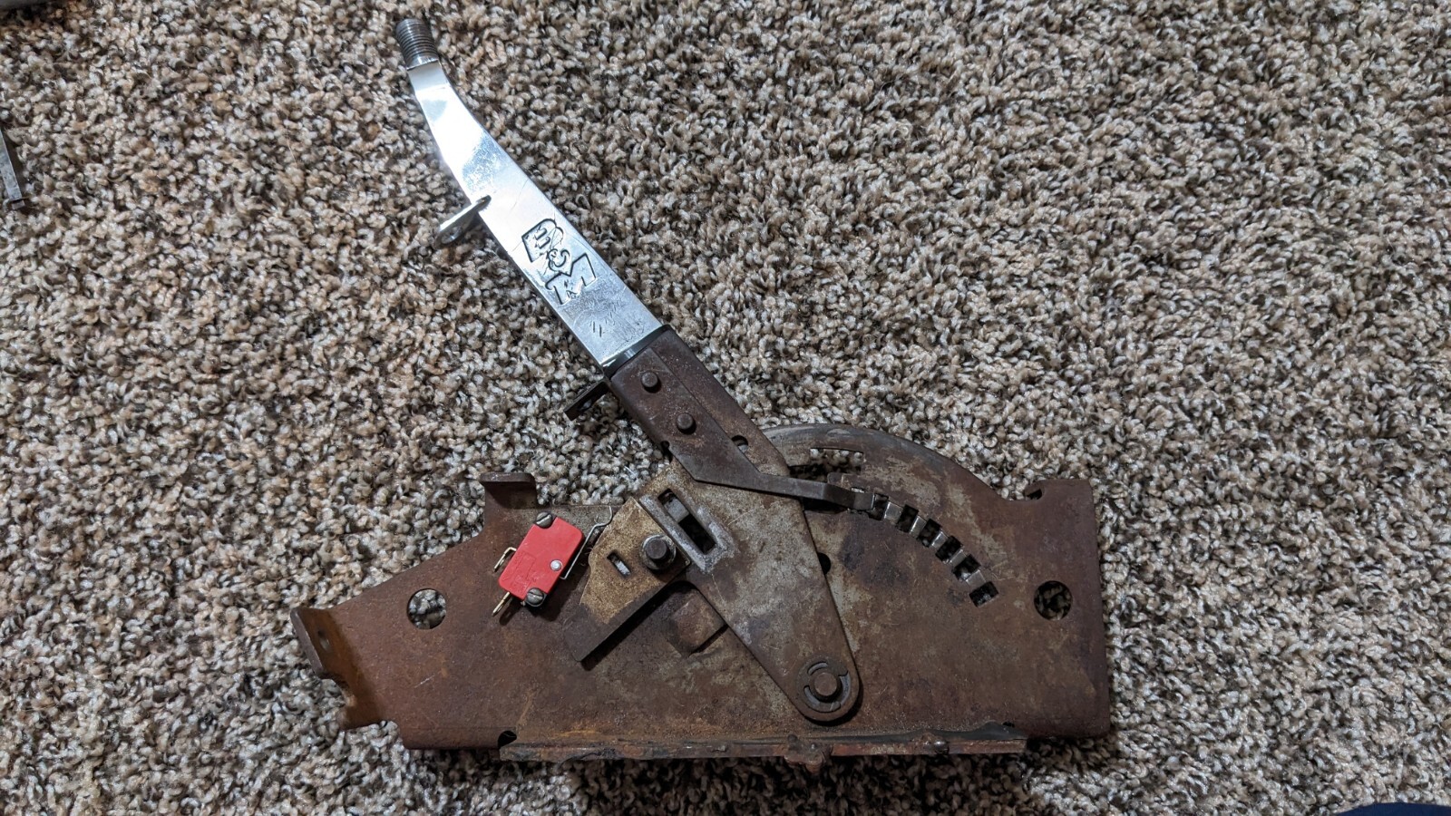 Vintage B&M Z gate shifter FOR PARTS eBay