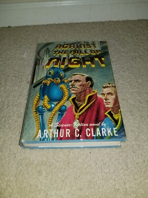 #ad AGAINST THE FALL OF NIGHT Arthur C. Clarke Gnome Press First Edition 1953 Hc Dj $295.00