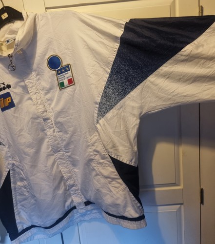 1993-94 Italy Diadora Player Spec/Issue Track Jacket Large  - Picture 8 of 16