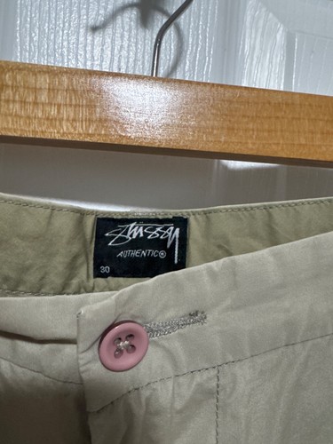 Stussy Shorts Herren Größe 30 Canvas Neu Totenkopf - Bild 3 von 3