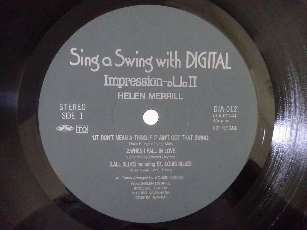 30%OFF Helen Merrill Sing A Swing With Digital Diatone DIA-012