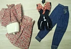 Vtg Barbie Superstar 80s Doll Clothes Lot FASHION CLASSICS Skirt Set & Jeans