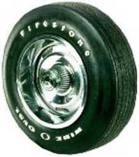 G70 X 14 Firestone Wide Oval Raised White Letter Tire G70 X 14 Firestone Wide Oval Raised White Letter Tire