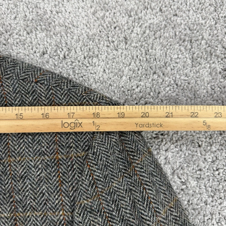Blazer Brooks Brothers Harris Tweed Para Hombres 44R Regent 100% Pura Lana Nueva Dinero Antiguo Foto 3 de 4