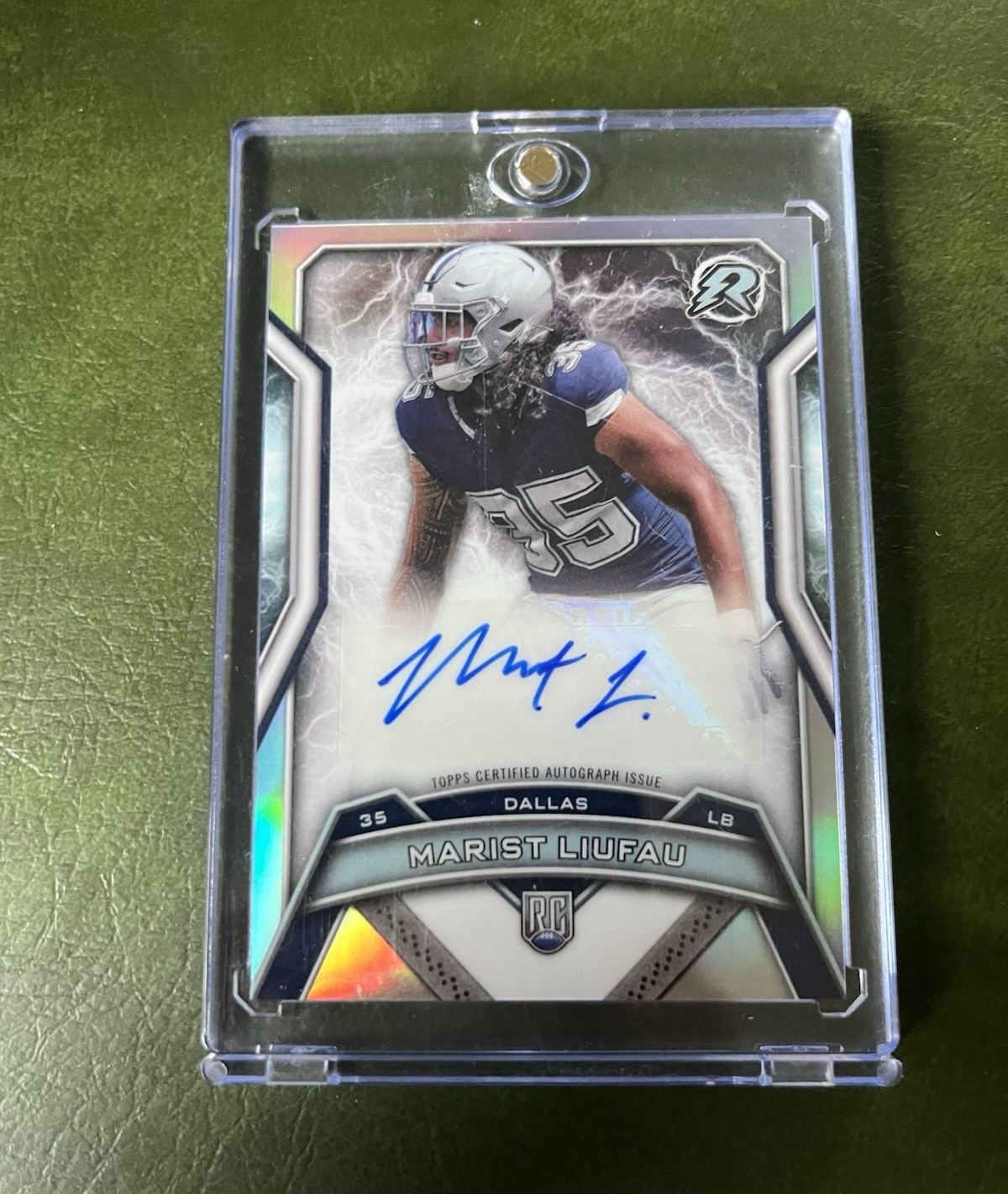 Marist Liufau Topps Resurgence Resurgence Rookie Signatures #RRSML Base