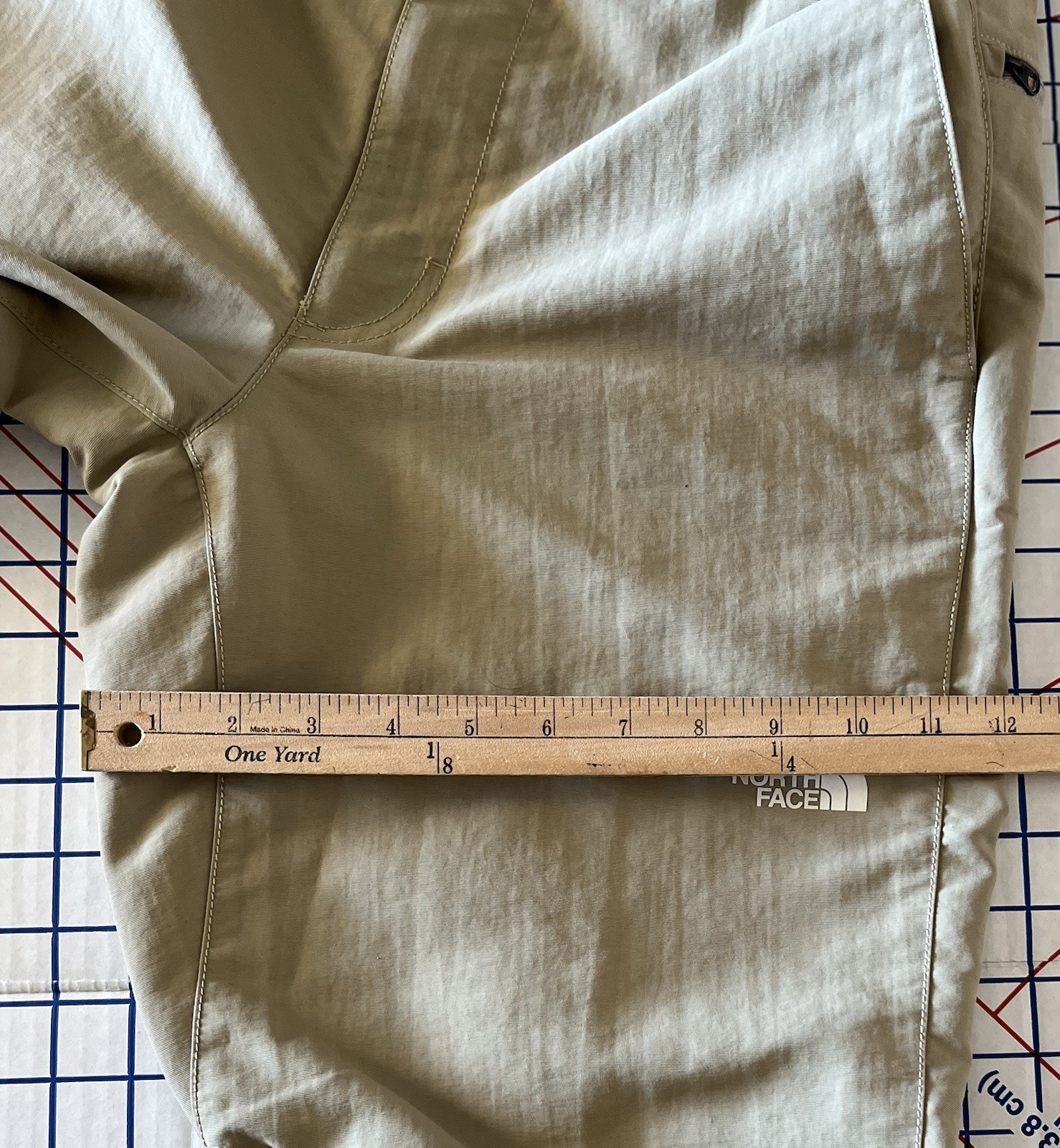 The North Face Paramount Trail Pants 31x31 Twill Beige Mens Hiking Sample NWT image 7