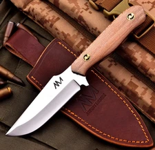 AM Sandstorm Fixed Blade Knife With Sheath - Durable Outdoor Tool-Free shipping