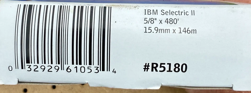 (4) Dataproducts R5180 Compatible Typewriter Ribbon for IBM Selectric II & More - Image 2 of 4