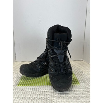 Salomon X Ultra 3 Mid GTX Hiking Boots G0re-T3x  Mens 9 Black Gray No insoles