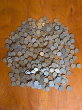 Job Lot Brass Threepence 3p Coins - 2.8kg