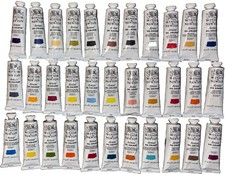 Winsor  Newton 33 Artists  Professional Oil 37ml Paint Tubes NEW Art Brush