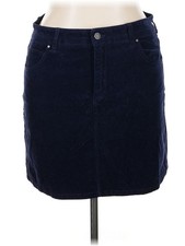 Market and Spruce Women Blue Denim Skirt 14