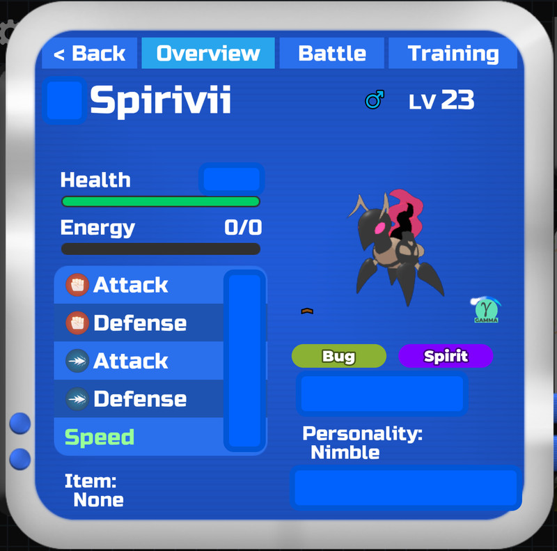 ✨ Gamma Spirivii Roblox Loomian Legacy ✨