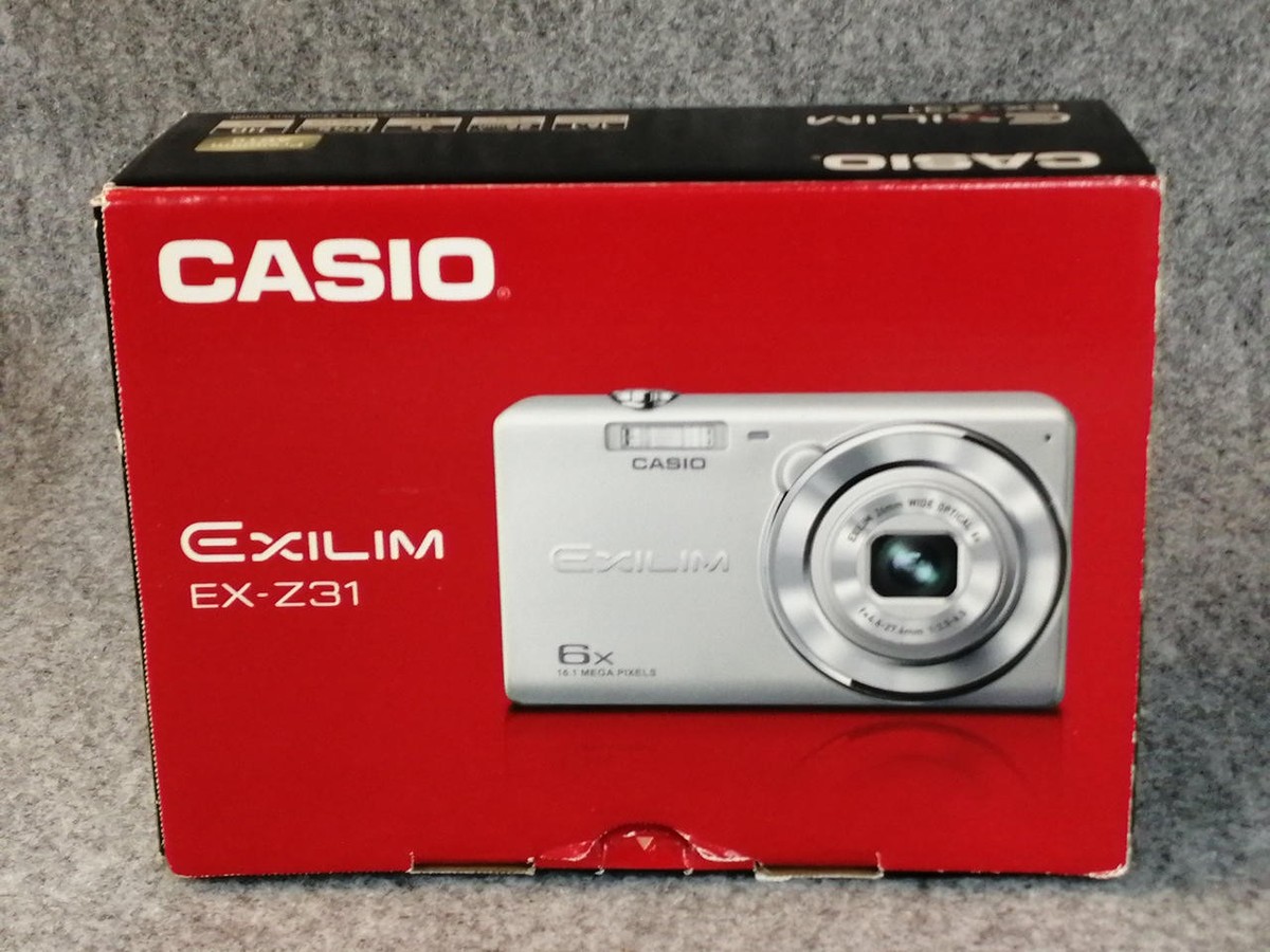【極美品・返品保証】　カシオ　CASIO EXILIM EX-Z31 ホワイト 極美品・返品保証】 カシオ CASIO EXILIM EX-Z31 ホワイト 極美品