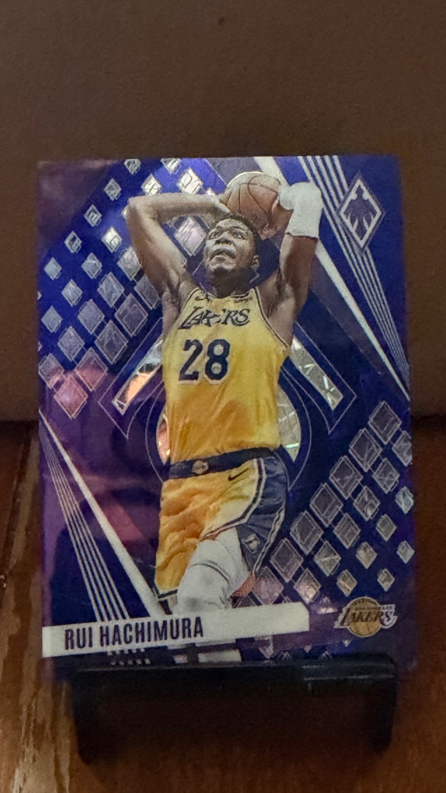 2023-24 Panini Phoenix #107 Rui Hachimura Phoenix Blue Lazer #/275
