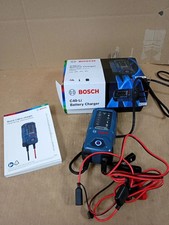 Bosch C40 Li 5A Caricabatteria 6V 12V Litio Piombo Acido Spina Stile UK Blu Nuovo