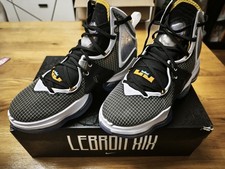 Nike LeBron XIX Black/University Gold Size EU 42 / US 8.5 Brand New with …