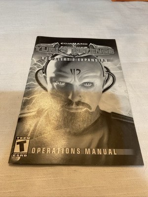 COMMAND & CONQUER Red Strike Red Alert 2 Yuri's Revenge - Instruction Manual