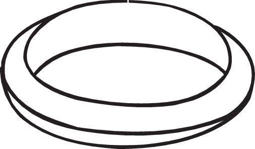 Bosal Dichtung, Abgasrohr 256-994 FüR Fiat-image
