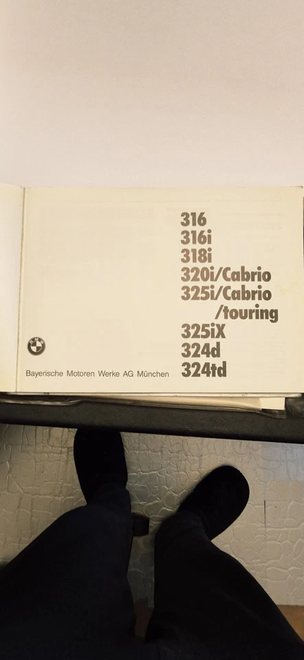 Notice d'utilisation original BMW E30 pas une copie! - Immagine 2 di 4