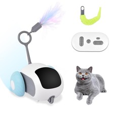 Petmolico Smart Interactive Cat Toy Remote Control Cat Exercise Toys for Bore...