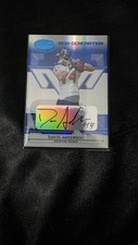 2006 Leaf Certified Materials - David Anderson #175 Mirror Blue Signatures