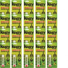 20 Pack Krazy Glue Crazy Glue Fast Drying All Purpose Glue, 0.07 oz Tube