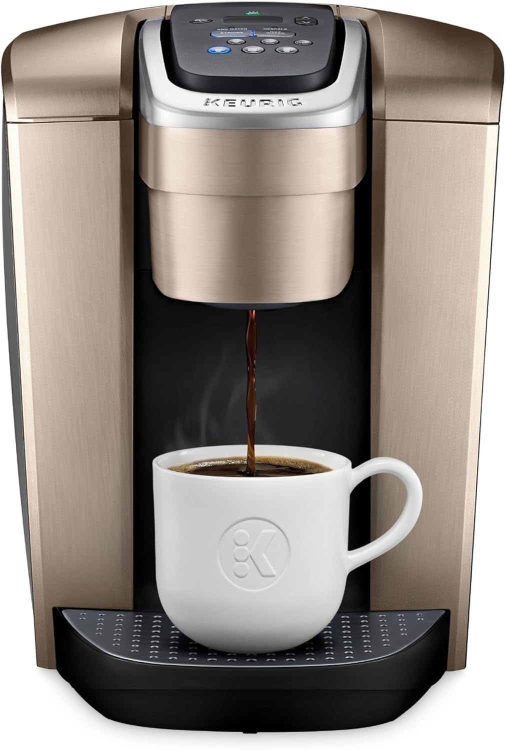 W/ Strength & Temp Control, Iced Coffee, Gold