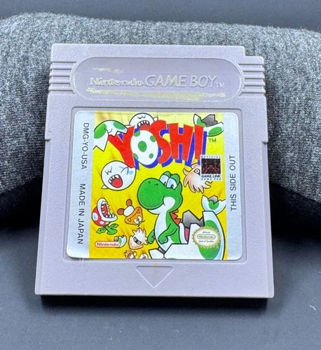 Nintendo Game Boy Yoshi 1992 - Tested and working.  Game only.  Ships Free!