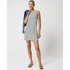 J.Crew Striped Essential Knit Tank Dress Minimalist Casual Sleeveless Small NWT