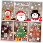 Christmas Window Stickers 262PCS: Multicolor, Modern, Contemporary Vinyl