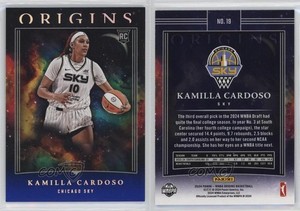 2024 Panini Origins WNBA Blue /75 Kamilla Cardoso #19 Rookie RC