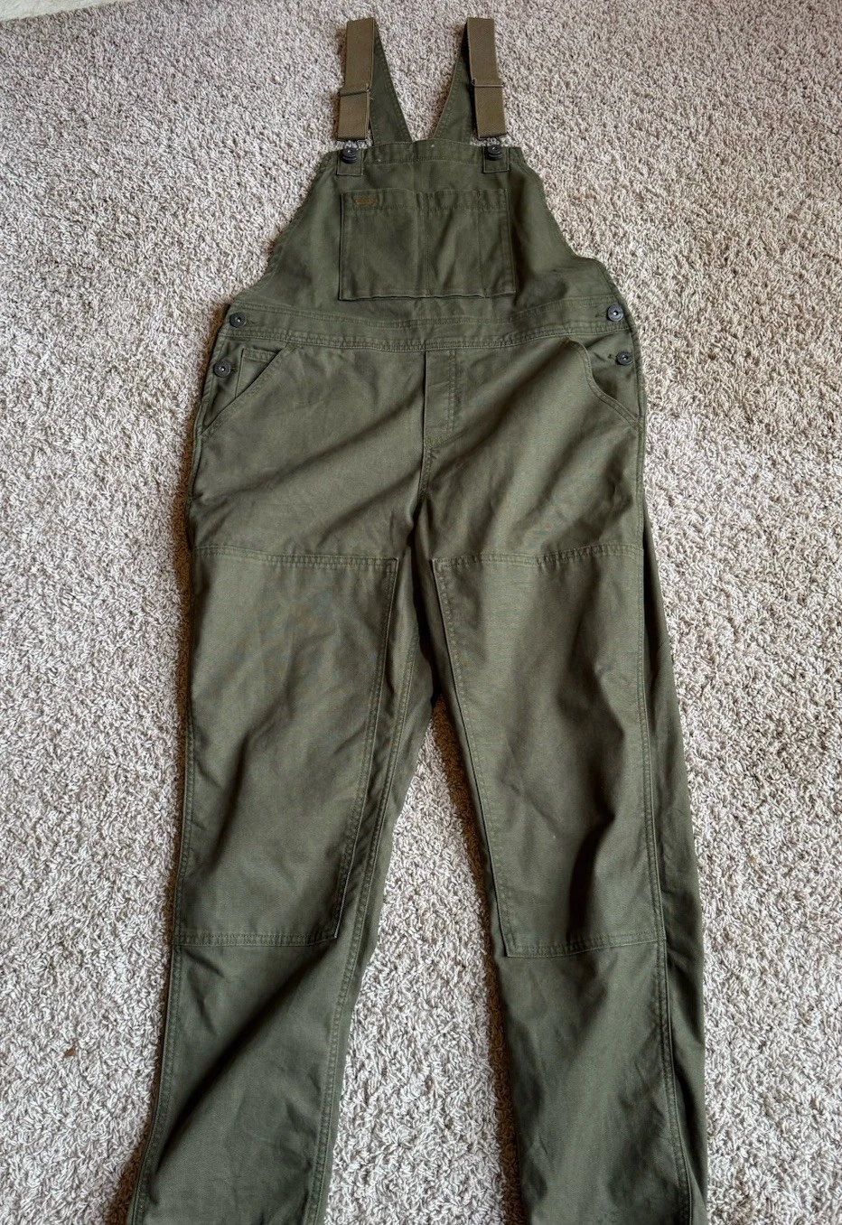 REI Cooperative Olive Cotton Women's Outdoor Overalls Size 14
Opens in a new window or tab