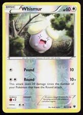 Pokemon Whismur Common 80/124 XY - Fates Collide Reverse Holofoil NM