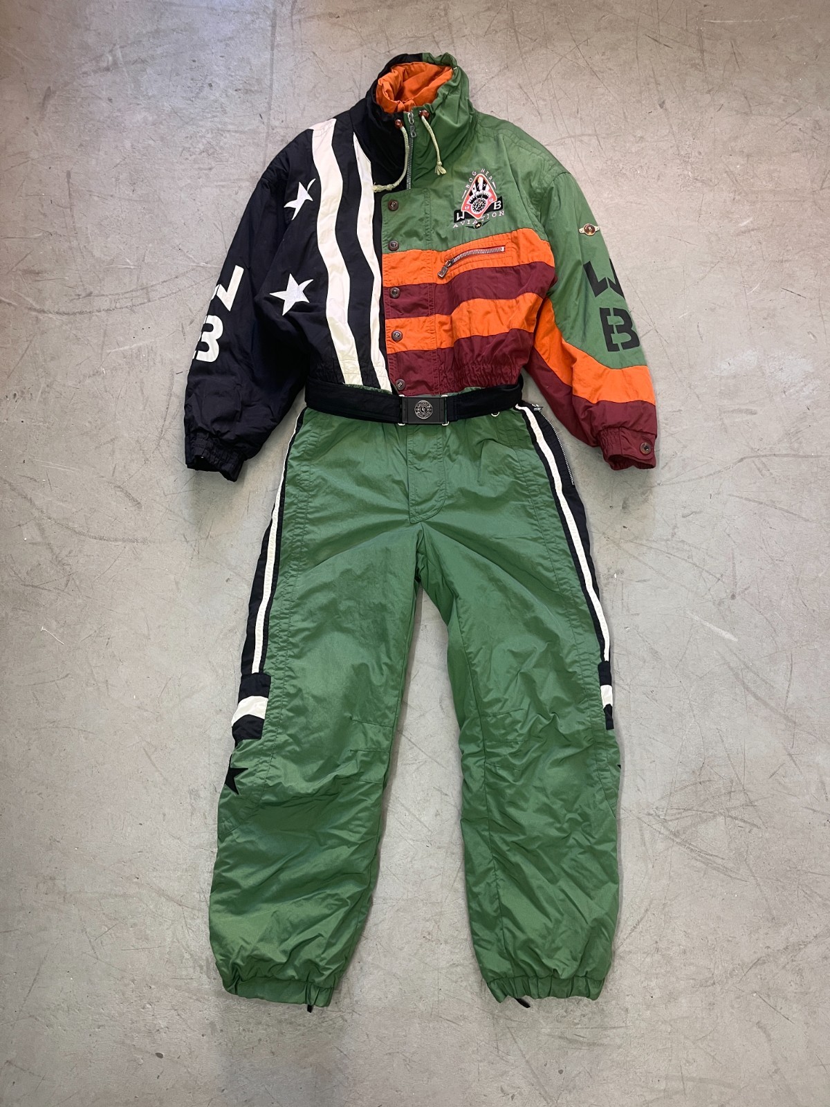 Traje de esquí/nieve Bogner vintage de una pieza, talla 52