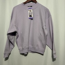 DKNY Sport Womens Crew Neck Pullover Sweatshirt Sz Xs Lavander NWT