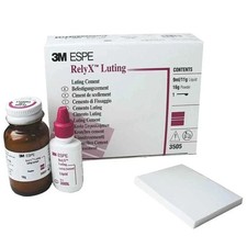 DENTAL RelEy X LutIing Glass Ionomer Permanent Cement Set-Powder Liquid FS 2027