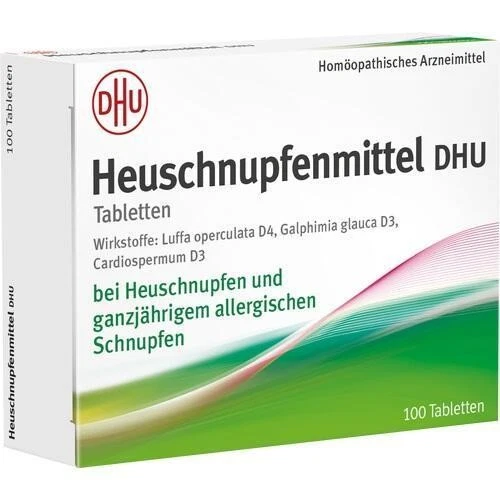 DHU-ARZNEIMITTEL GMBH & CO. KG 3x HEUSCHNUPFENMITTEL DHU Tabletten 100 ST PZN 8436903