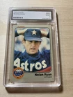 Nolan Ryan Graded Mint 9.  1983 Fleer - Nolan Ryan #463