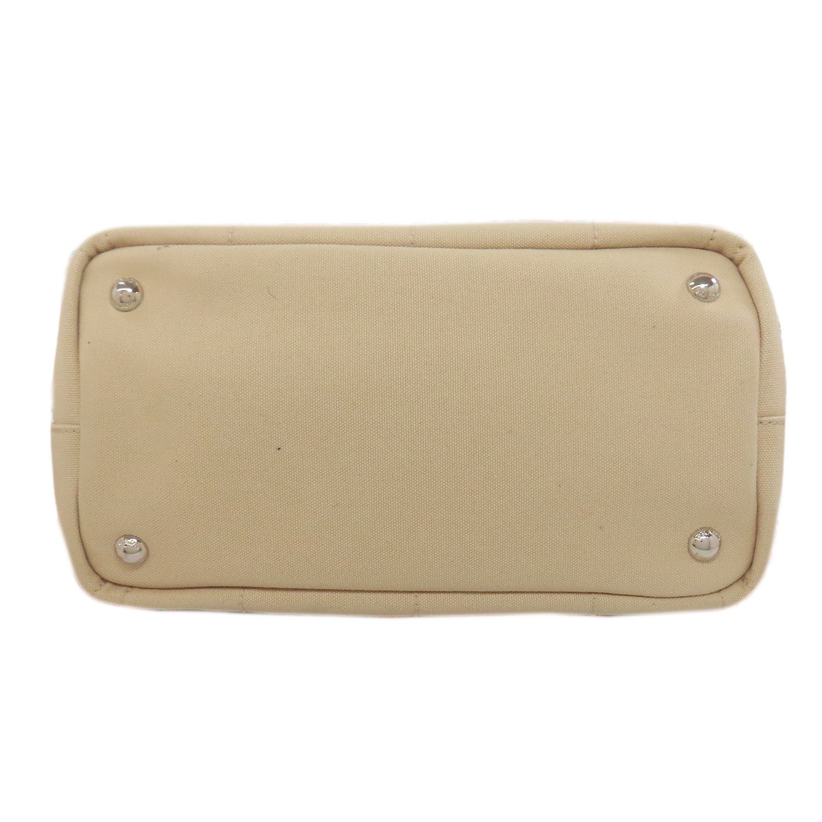 PRADA 1BG439 Canapa Prume 2WAY Handbag Canvas Ladies Used from japan thumbnail 4