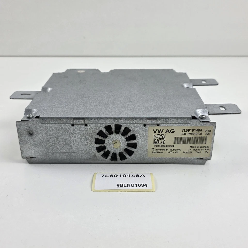 2009-2013 Volkswagen Touareg Hybrid TV Tuner DVB 7L6919148A - Image 3 of 4