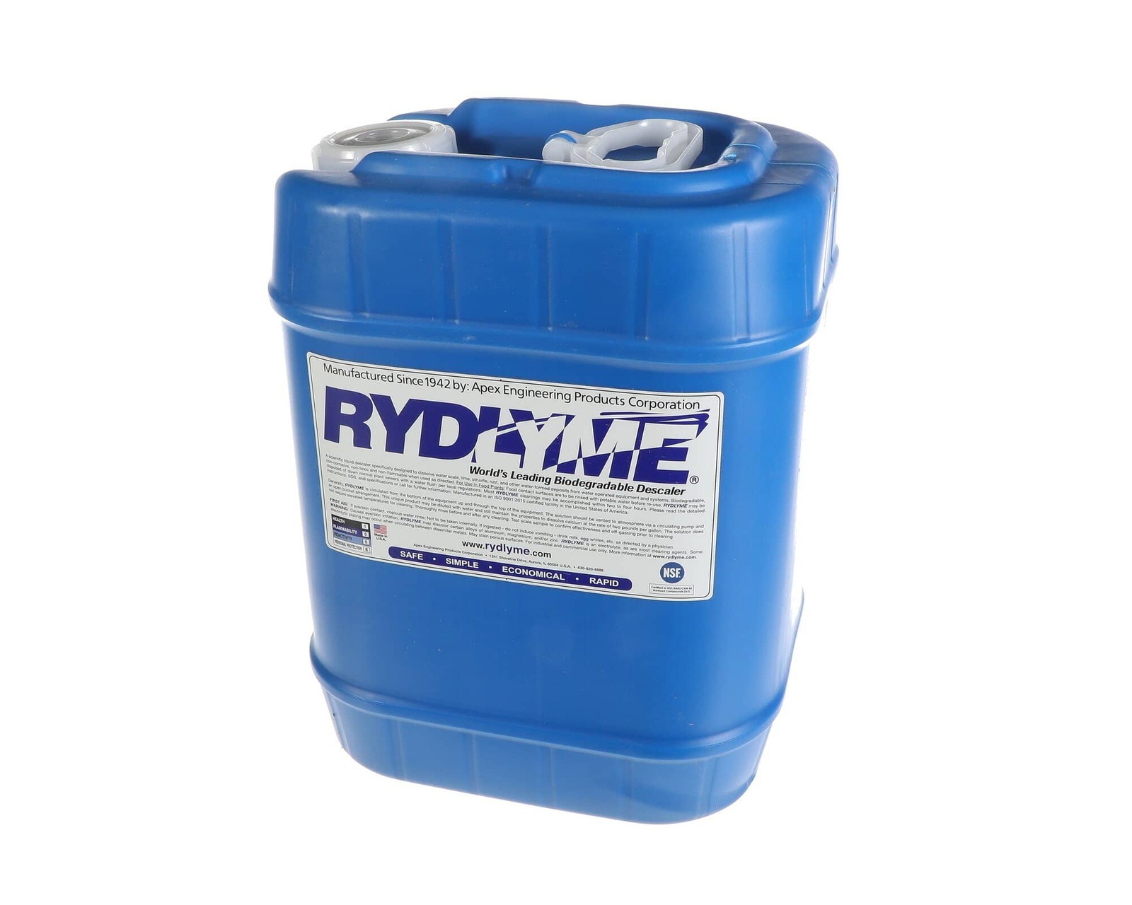 RAYPAK RYDLYME-5-GAL-JUG Appliance 5 Gallon Jug